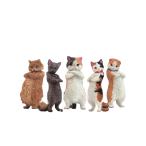 ズン！！ 全5種セット ねこ 猫 キャット フルコンプ ガチャガチャ