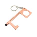 非接触 ドアオープナー セーフガード（ピンクゴールド）