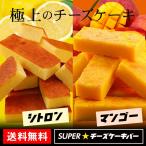 チーズケーキ SUPERチーズケーキバー 10本入り シトロン マンゴー お試し 送料無料 ポイント消化 スイーツ メール便 1000円ぽっきり お菓子 グルメ セール
