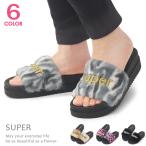 ショッピング厚底 サンダル 厚底 サンダル レディース 暖かい ファーサンダル シャワーサンダル ふわふわ あったか Super 29916