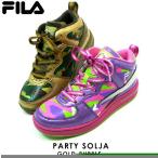 Yahoo! Yahoo!ショッピング(ヤフー ショッピング)現品限り  FILA フィラ キッズシューズ  子供靴   ジュニア ミッドカット ダンススニーカー PARTY SOLJA 7PJFD5686