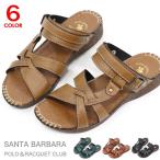 ショッピングサンダル レディース 歩きやすい サンダル レディース フラットサンダル 歩きやすい ぺたんこ つっかけ 女性 SANTA BARBARA 3006