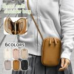 スマホショルダーバッグ スマホポーチ スマホポシェット フェイクレザー ミニショルダーバッグ ショルダーバッグ レディース 斜めがけ おしゃれ 小さめ 縦