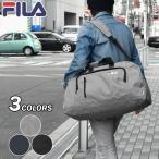 ショッピングボストンバッグ 大型 ショルダーバッグ メンズ 斜めがけ おしゃれ 大きめ 大容量 A4/FILA フィラ/ポリキャンバス 2way ボストンバッグ