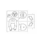 シティターボ Aパーツ 白(人形) ※アフターパーツ※ [19000763]