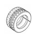 シティターボ フロントタイヤ 2個 ※アフターパーツ※ [19805052]