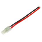 EPエアーコネクター・18Gワイヤー付(90mm) Aオス [3460-18AWG]