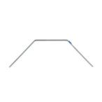 シルバーラインスタビライザー フロント1.2mm(ブルー/1pc) [SMJ3121]