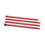 スノーピーク(snow peak) ウイングポールレッド 240cm TP-002RD キャンプ用品 タープ アクセサリ