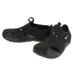 ショッピングnike サンダル ナイキ（NIKE）（キッズ）ジュニアサンダル サンレイプロテクト2 PS ブラック 943826-001SU18 シャワサン プール ビーチ レジャー 面ファスナー 軽量