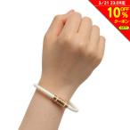 コラントッテ（Colantotte）（メンズ、レディース）ブレスレットループクレスト ACAEY62 ホワイト×ゴールド