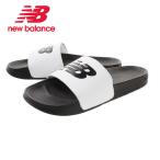 ニューバランス（new balance） スポーツサンダル ブラック ホワイト 黒 白 SMF200F1D シャワサン ぺったんこ シンプル マリン レジャー （メンズ、レディース）