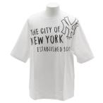 MJ・MLB（MJ・MLB） Tシャツ メンズ 半袖 プリントドルマン MM01-NY-9S44-WH 【野球 スポーツ ウェア 一般】 （メンズ）