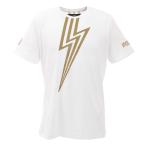 ハイドロゲン(HYDROGEN) テニス ウェア メンズ Tシャツ FLASH TECH 半袖Tシャツ T00122 WHT/GLD (メンズ)