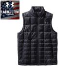 アンダーアーマー（UNDER ARMOUR） Armour Insulated Vest 1360551 BLK/BLK/PCG AT スポーツウェア 中綿ベスト オンライン価格 （メンズ）