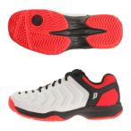 プリンス（PRINCE） オールコート用 テニスシューズ BASIC DPS114 207 WHT/RED （メンズ）