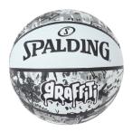 スポルディング（SPALDING）（メンズ）バスケットボール 7号球 グラフィティ ホワイト 7号球 84-375Z
