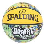  Spalding (SPALDING)( Kids ) баскетбол 5 номер лампочка Junior graph .ti зеленый x желтый Raver 84-518J