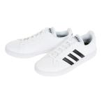 ショッピングadi-p10-0220 アディダス（adidas）（レディース）グランド コート ベース 白 ホワイト ブラック EE7968 スニーカー スポーツシューズ カジュアル 学校 トレーニング