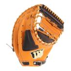ウイルソン（Wilson）（メンズ）ソフトボール用グラブ グローブ 捕手用 キャッチャーミット W/HERO 3S WBW100730