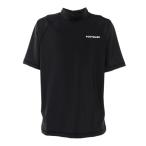 フットマーク（FOOTMARK）（キッズ）ジュニア スクール水着 ラッシュガード 半袖 プルオーバー 0242304BLK ブラック