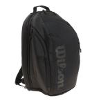 ウイルソン(Wilson)(メンズ、レディース、キッズ)テニス リュック バッグ TEAMJ BACKPACK BLK WR8021701001