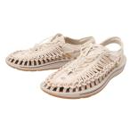 キーン(KEEN)(メンズ)ユニーク キャンバス UNEEK CANVAS ナチュラルキャンバス ホワイト 1026228 ストラップサンダル シューズ 靴 アウトドア カジュアル