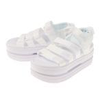  Nike (NIKE)( женский ) спорт сандалии wi мужской Icon Classic сандалии белый DH0223-100 толщина низ текстильная застёжка отдых улица надеть обувь пляж 