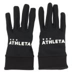 アスレタ（ATHLETA）（キッズ）サッカー 防寒 手袋 ジュニア フィールドグローブ 5300J BLK