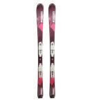 サロモン(SALOMON)(キッズ)ジュニア スキー板セット 旧モデル ビンディングセット 23 LUX Jr M + C5 GW 23 415363 ピンク リュクス