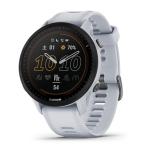 ガーミン（GARMIN）（メンズ、レディース）スマートウォッチ 時計 GPS フォアランナー955 FORERUNNER955 Dual Power White 010-02638-D1