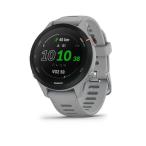 ガーミン（GARMIN）（メンズ、レディース）スマートウォッチ 時計 GPSランニングウォッチ フォアランナー FR255S Grey 010-02641-62