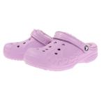 ショッピングクロックス クロックス（crocs）（メンズ、レディース）サンダル レディース パープル バヤ ラインド クロッグ Baya Lined Clog 205969-5Q5-2022 オーチャード ボア付