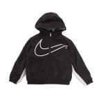 ナイキ(NIKE)(キッズ)アウター 裏フリース ウィンドブレーカー ジャケット スウッシュ 76J331-023 ※要サイズ確認