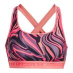 アンダーアーマー(UNDER ARMOUR)(レディース)ブラトップ Crossback Mid Print 1361042 603