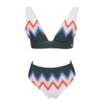 ハーレー(HURLEY)(レディース)水着 ビキニ セット リバーシブル PLAYA ADJ BANDED GBWQD8283-345