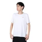 ナイキ(NIKE)(メンズ)Tシャツ 半袖 uv 速乾 ホワイト 白 マイラー 半袖トップ ドライフィット DV9316-100