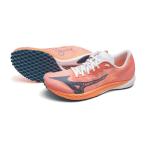 ミズノ（MIZUNO）（メンズ）ランニングシューズ ウエーブデュエル3 WAVE DUEL 3 オレンジ U1GD216020 スニーカー トレーニング レース 軽量 部活