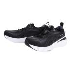 アシックス(ASICS)(レディース)ランニングシューズ ゲル キュムラス 25 ブラック 1012B441.002 スニーカー ジョグ ウォーキング 軽量 クッション