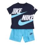 ナイキ(NIKE)(キッズ)Tシャツ キッズ 上下セットボーイズ NSW HBR CARGO 76J213-F85