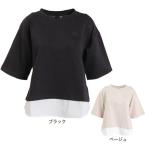 ショッピングアディダス tシャツ アディダス（adidas）（レディース）半袖シャツ レディース ルーズフィット レイヤードTシャツ DRK60