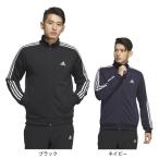 アディダス（adidas）（メンズ）ジャージ スリーストライプス レギュラーフィット ダブルニット トラックトップ BXF58