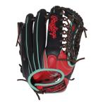 ローリングス（Rawlings）（レディース）ソフトボール用グラブ グローブ オールラウンド用 HOHDPカラーズ S66 スカーレット/B GS3HDS66-SC/B