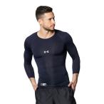  Under Armor (UNDER ARMOUR)( мужской ) бейсбол нижняя рубашка нагрев механизм armor - компрессионный 3/4 Crew рубашка 1378235 410 скорость .