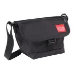 マンハッタンポーテージ（ManhattanPortage）（メンズ、レディース、キッズ）ナイロン メッセンジャーバッグ フラップ ジッパーポケット MP1603FZP BLACK