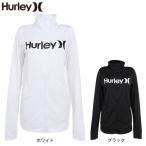 ハーレー(HURLEY)(レディース)ラッシュガード フルジップ ジャージ 長袖 UVカット UPF50+ 紫外線対策 ASH ONE AND ONLY WRG2320016