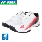 ショッピングテニスシューズ ヨネックス（YONEX）（メンズ、レディース）クレー・砂入り人工芝コート用 テニスシューズ パワークッションチームワイドGC SHTTWGC-114