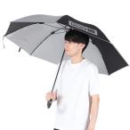 プーマ（PUMA）（メンズ、レディース）傘 晴雨兼用 長傘 張り分けジャンプ傘 PBP60JP70 ブラック×シルバー 紫外線対策 UPF50+...