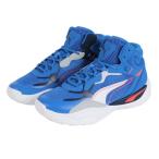 プーマ(PUMA)(キッズ)ジュニアバスケットシューズ バッシュ プレイメーカー プロ ミッド 37833008