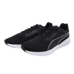 プーマ(PUMA)(メンズ)ランニング シューズ トランスポート ブラック 37702801 スニーカー レース トレーニング ジョギング スポーツ 学校 部活 登校 通学
